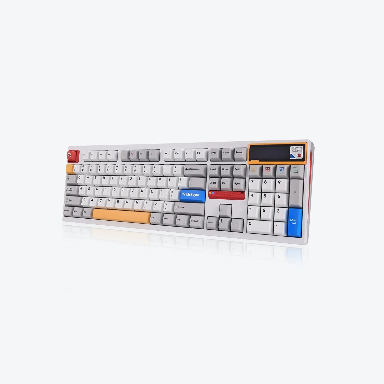 Powder White / PP Plate + Rye Linear Switch