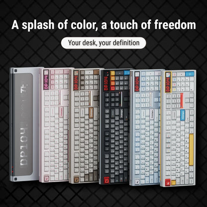 Ticktype DP104 Wireless Tri-mode Switch Mechanical Keyboard