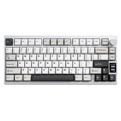 YUNZII AL80 75% Aluminum Wireless Mechanical Keyboard with LCD Screen