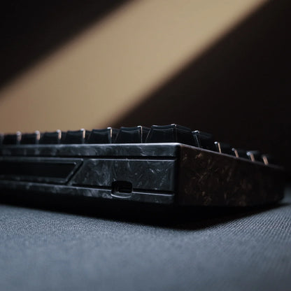 WLMOUSE YING75 HE Forged Carbon Fiber Keyboard