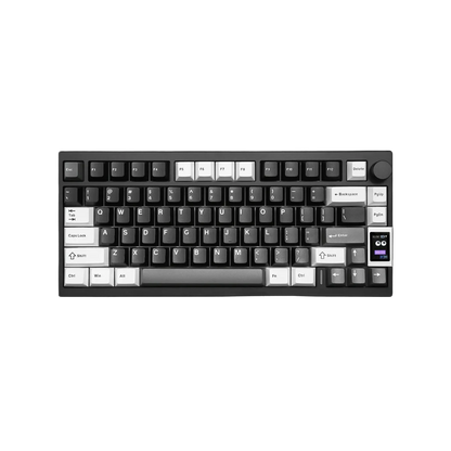YUNZII AL80 75% Aluminum Wireless Mechanical Keyboard with LCD Screen