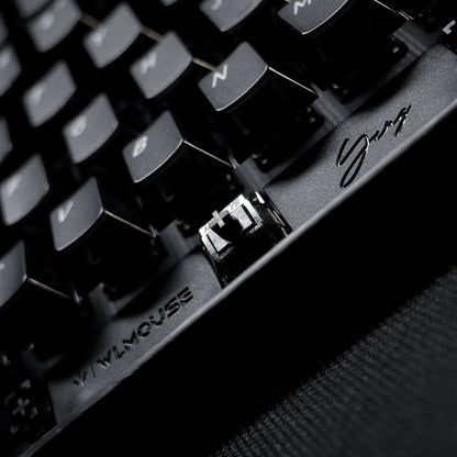 WLMOUSE YING75 HE Forged Carbon Fiber Keyboard