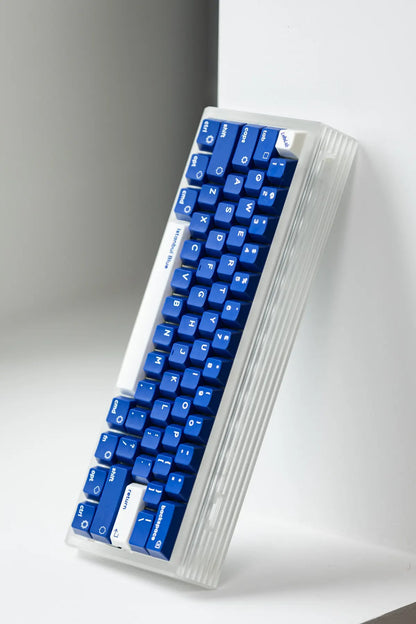 LeleLab Istanbul Blue Keycaps – 127-Key Cherry Profile ABS Keycap Set