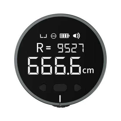 ATuMan mini Q Digital Rolling Measuring Tool – 8-in-1 Mini Electronic Ruler for Flat & Curved Surfaces