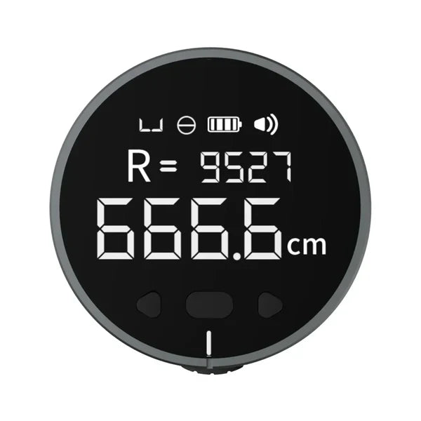 ATuMan mini Q Digital Rolling Measuring Tool – 8-in-1 Mini Electronic Ruler for Flat & Curved Surfaces