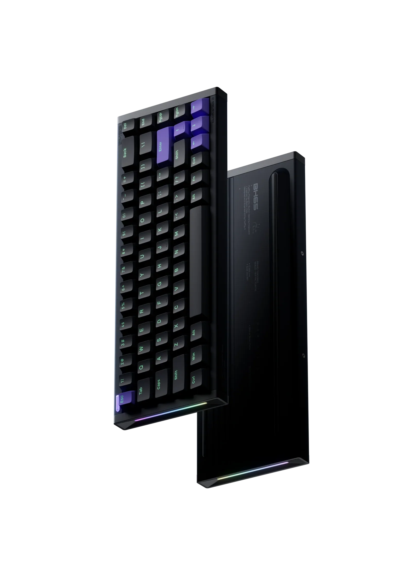 NuPhy X BH65 Magnetic Jade Gaming Switch 8K Wired Aluminium Keyboard