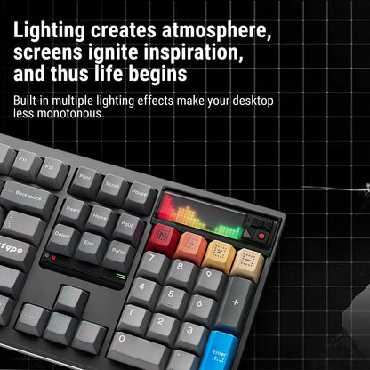 Ticktype DP104 Wireless Tri-mode Switch Mechanical Keyboard